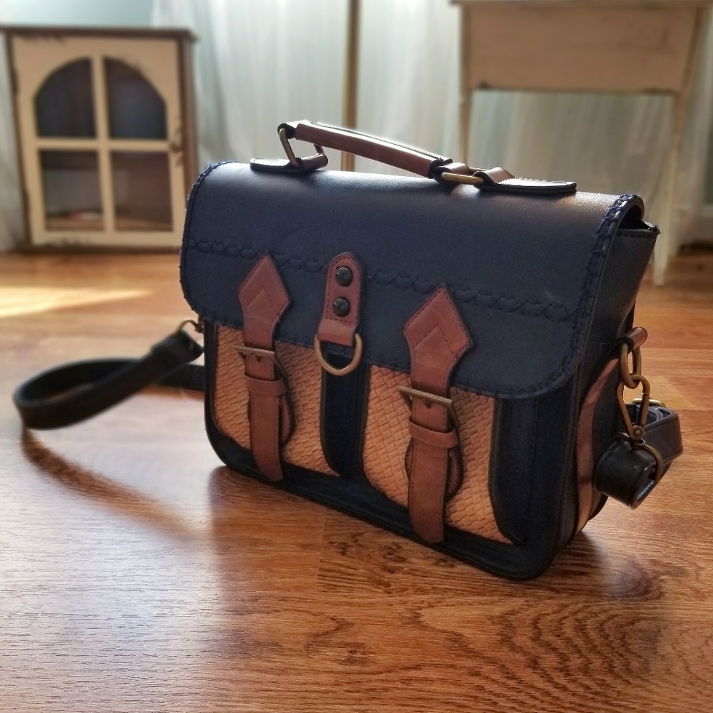 Navy Blue Modcloth Shoulder Bag